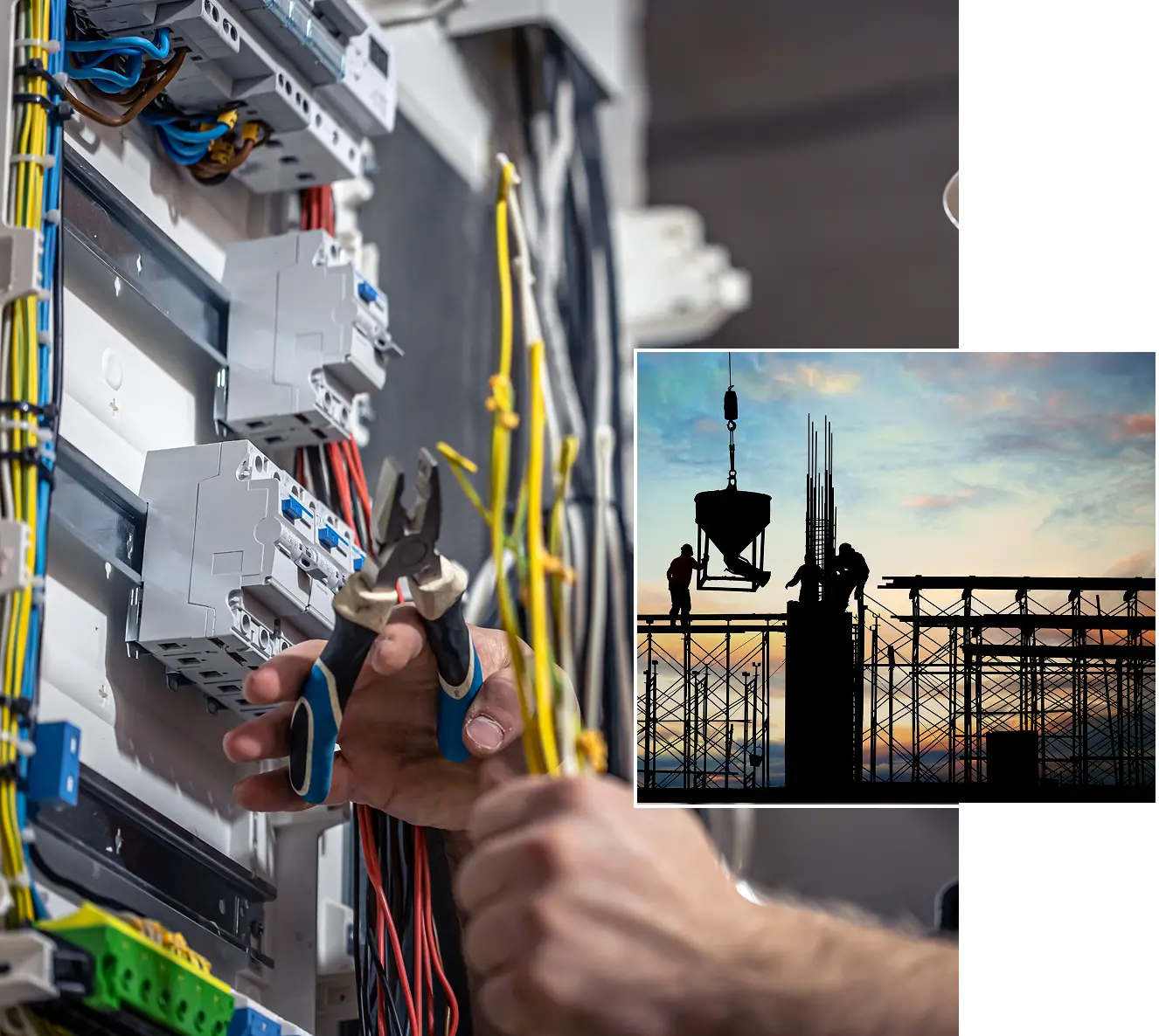 Group 4 (6) Electricians and Construction<br />